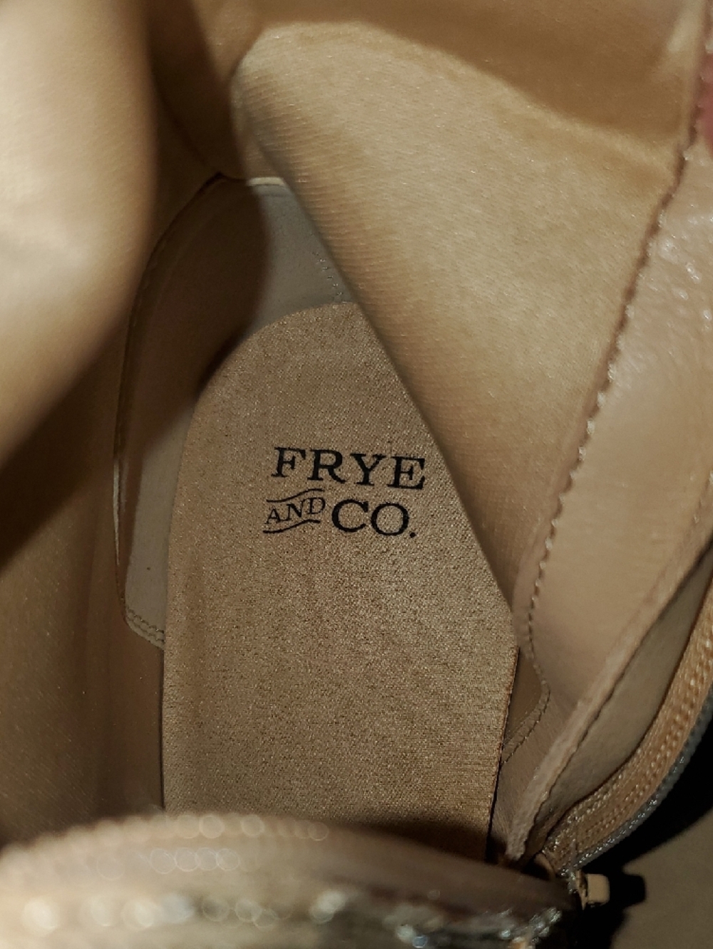FRYE AND CO. Tall Boots in Tan - Picture 10 of 11